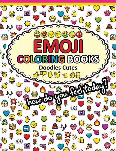 Emoji Coloring Books Doodle Cute