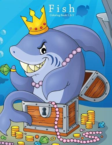 Fish Coloring Book 1 & 2