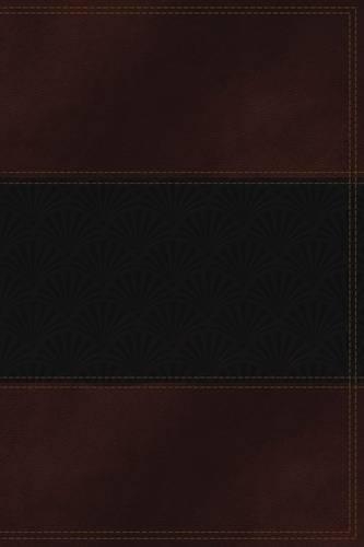 NKJV Study Bible, Leathersoft, Brown/Navy, Full-Color Edition: Full-Color Edition