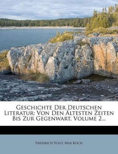 Geschichte Der Deutschen Literatur