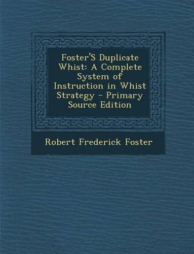 Foster's Duplicate Whist