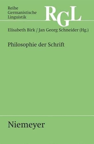 Philosophie Der Schrift