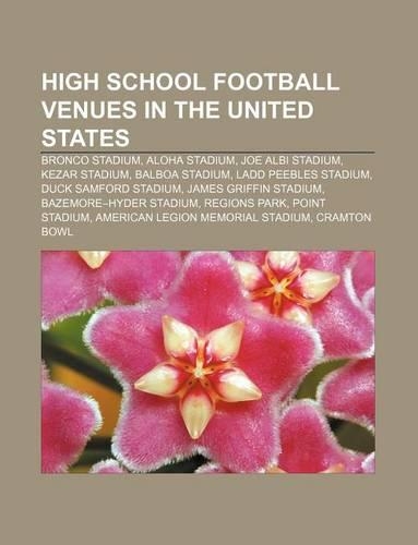 High School Football Venues in the United States
