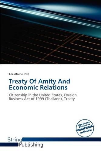 Treaty of Amity and Economic Relations