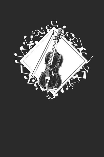 The Cello: Cellos Notebook, Dotted Bullet (6" x 9" - 120 pages) Musical Instruments Themed Notebook for Daily Journal, Diary, and Gift