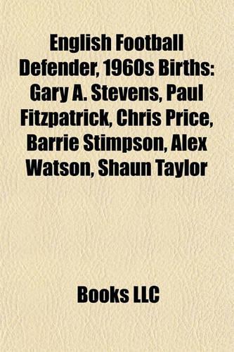 English Football Defender, 1960s Birth Introduction
