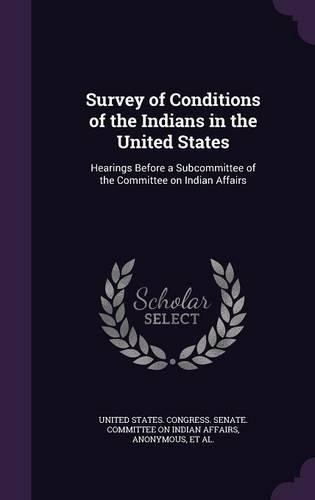 Survey of Conditions of the Indians in the United States