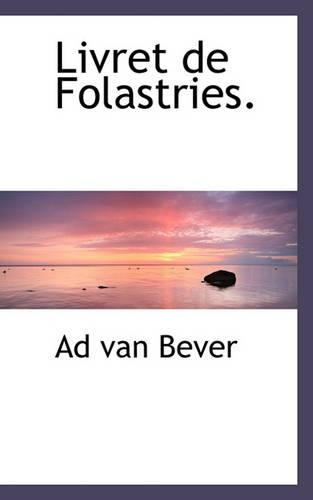 Livret de Folastries.