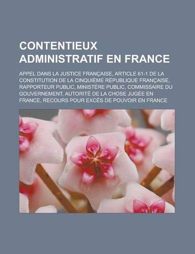 Contentieux Administratif En France