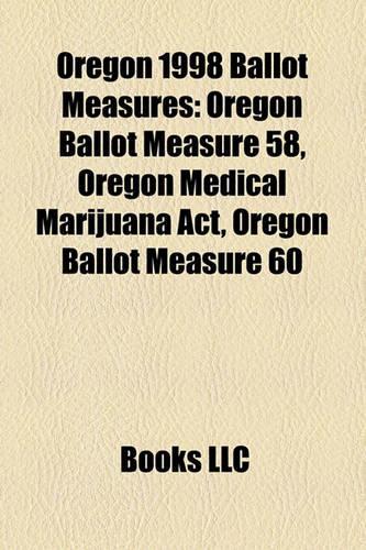 Oregon 1998 Ballot Measures