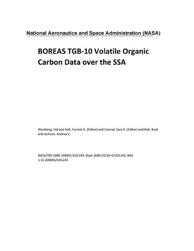 Boreas Tgb-10 Volatile Organic Carbon Data Over the Ssa