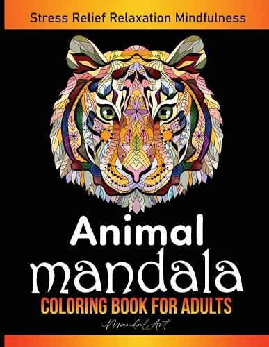 Animal Mandala Coloring Book for Adults