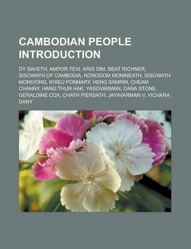 Cambodian People Introduction