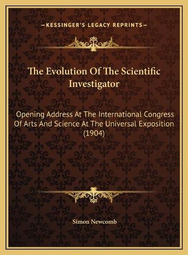 The Evolution Of The Scientific Investigator
