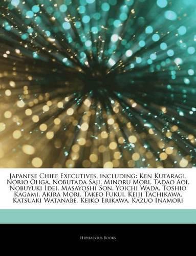 Articles on Japanese Chief Executives, Including
