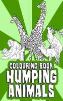 Humping Animals Adult Colouring Book