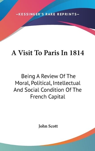 A Visit To Paris In 1814