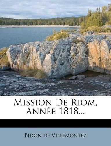 Mission de Riom, Annee 1818...