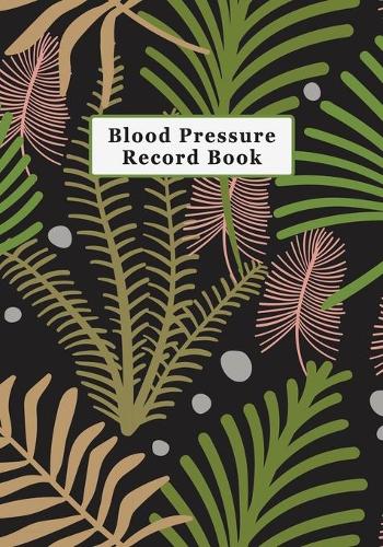 Low Vision Blood Pressure Record Book