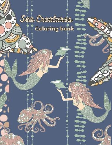 sea creatures coloring book