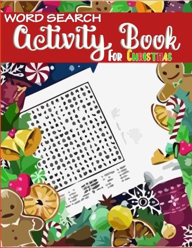 Word Search Activity Book For Christmas