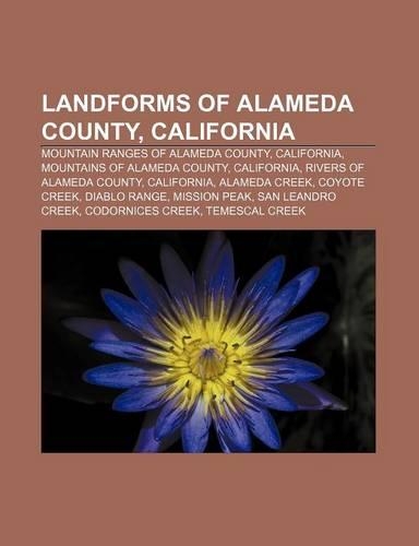 Landforms of Alameda County, California