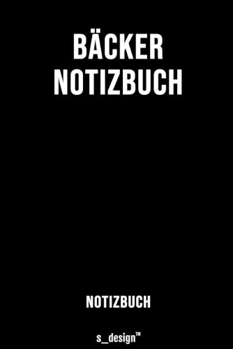 Notizbuch für Bäcker