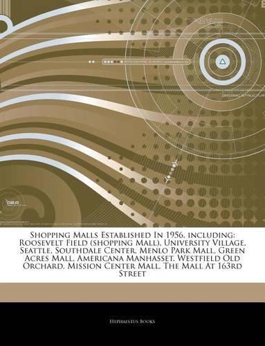 Articles on Shopping Malls Established in 1956, Including