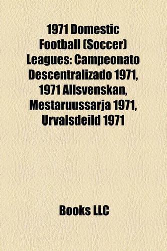 1971 Domestic Football (Soccer) Leagues