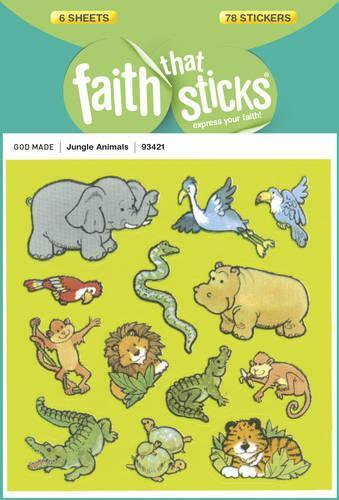 Jungle Animals - Faith That Sticks Stickers