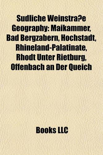 Sudliche Weinstrasse Geography Introduction