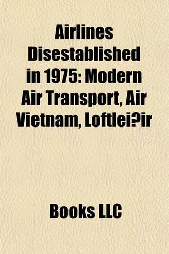 Airlines Disestablished in 1975