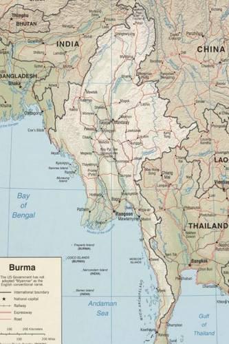 A Map of the Nation of Burma