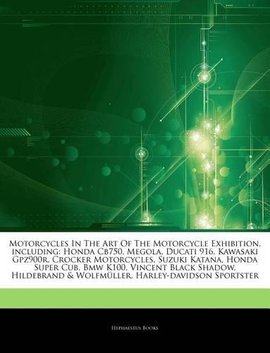 Articles on Motorcycles in the Art of the Motorcycle Exhibition, Including