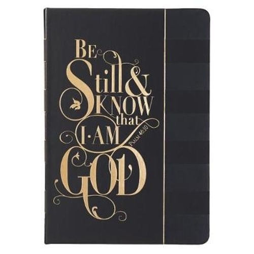 Journal Lux-Leather Be Still &