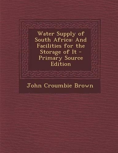 Water Supply of South Africa