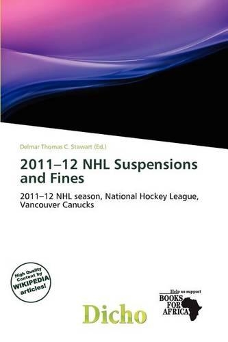 2011-12 NHL Suspensions and Fines