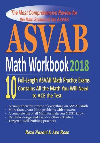 ASVAB Math Workbook 2018
