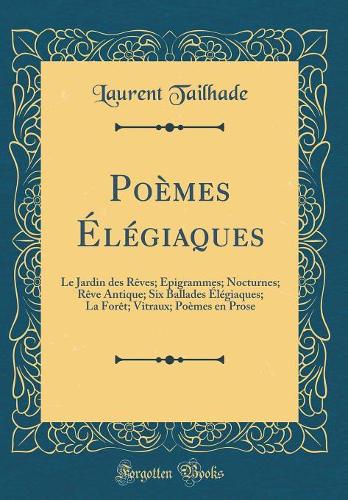 Poèmes Élégiaques