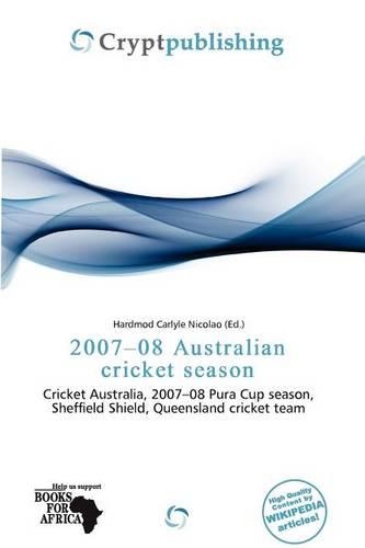 2007-08 Australian Cricket Season