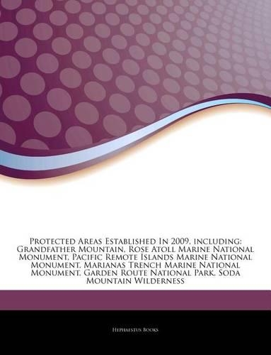 Articles on Protected Areas Established in 2009, Including