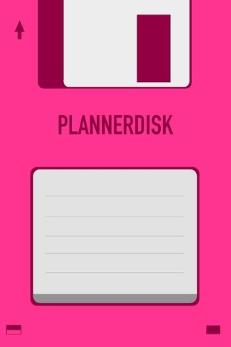 Pink Plannerdisk Floppy Disk 3.5 Diskette Weekly 2020 Planner [6x9]