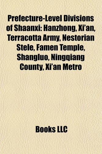 Prefecture-Level Divisions of Shaanxi