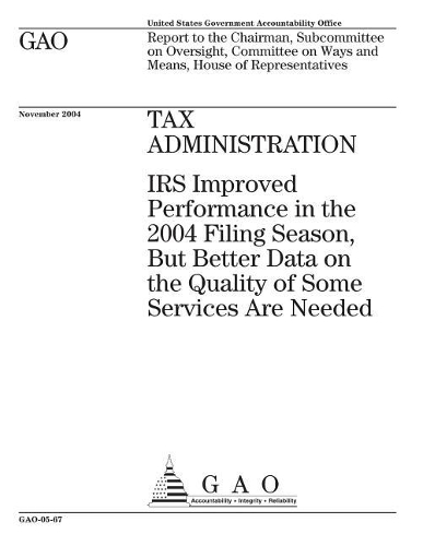 Gao-05-67, Tax Administration