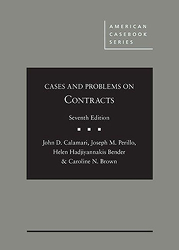 Cases and Problems on Contracts - CasebookPlus