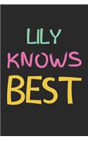 Lily Knows Best