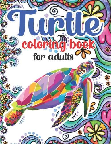 Turtle Coloring Book For Adults