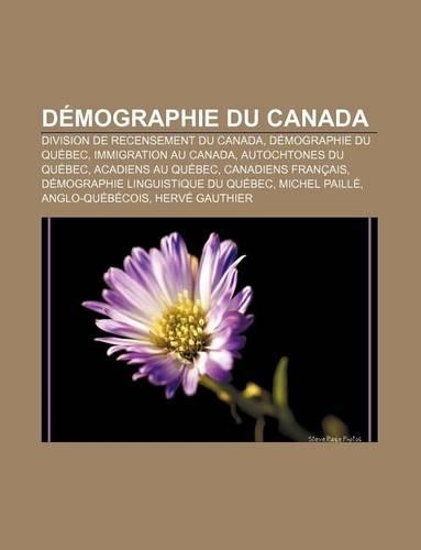 Demographie Du Canada