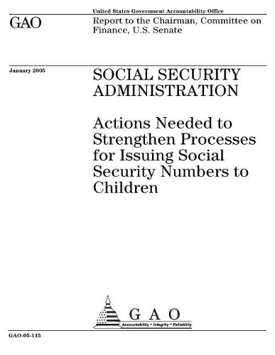 Gao-05-115 Social Security Administration