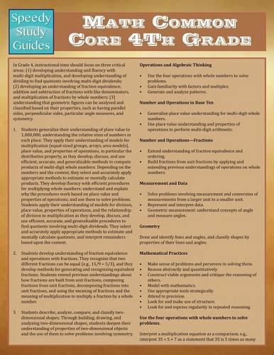 Math Common Core 4th Grade